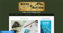 Desktop Screenshot of beersatthebottom.com
